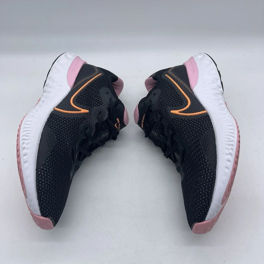 Nike Renew Run CK6360-001 Women's Size 10 Running Shoes 'Orange Pulse' Sneakers